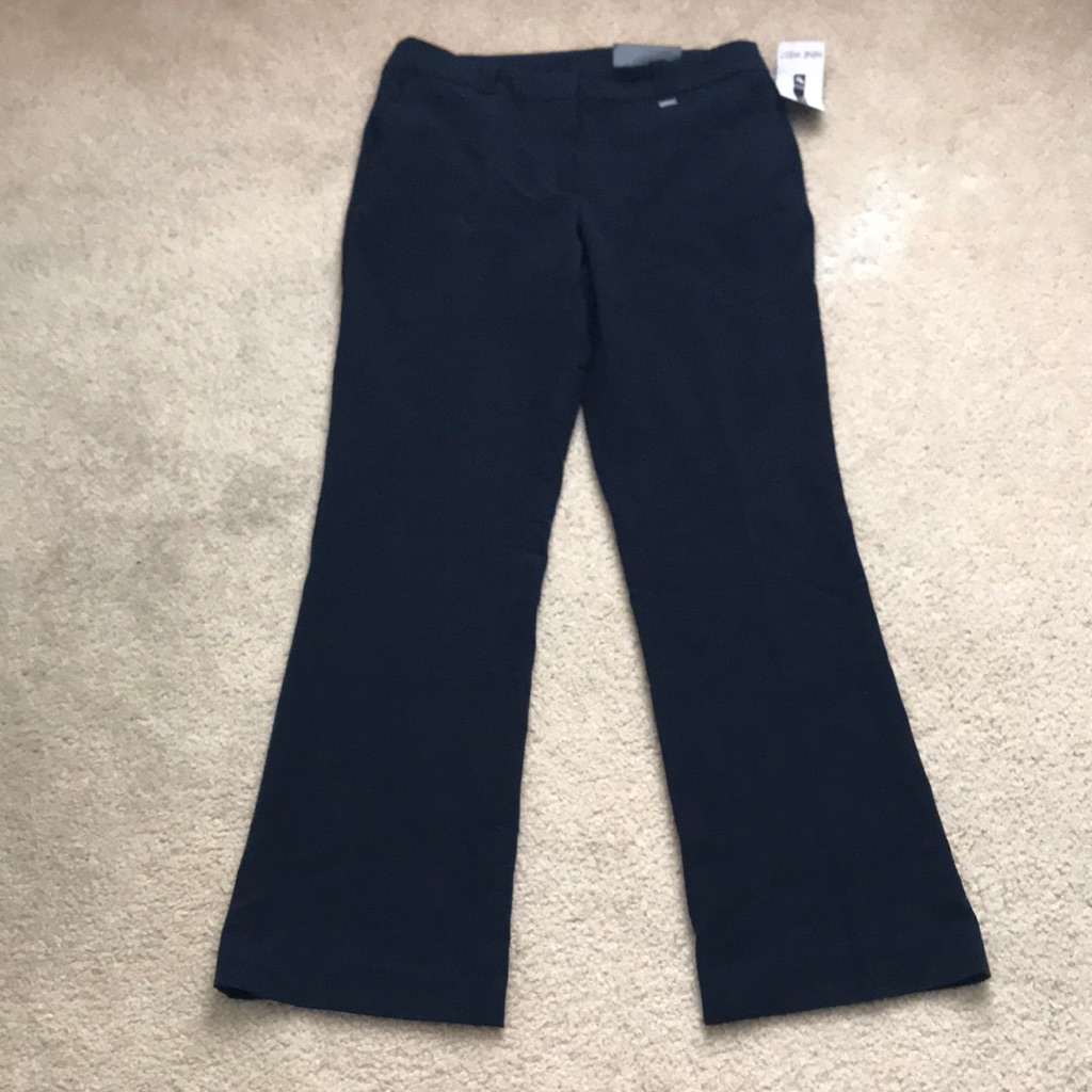 Brand New Navy Blue Nine West Trousers 77 Polyester 20 Viscose 3Elastane